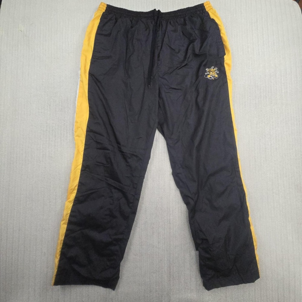 Wichita State Shockers Pants Mens XL Black NCAA Basketball Red Oak Sportswear